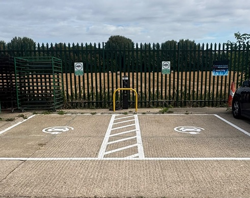 EV chargers commercial premises